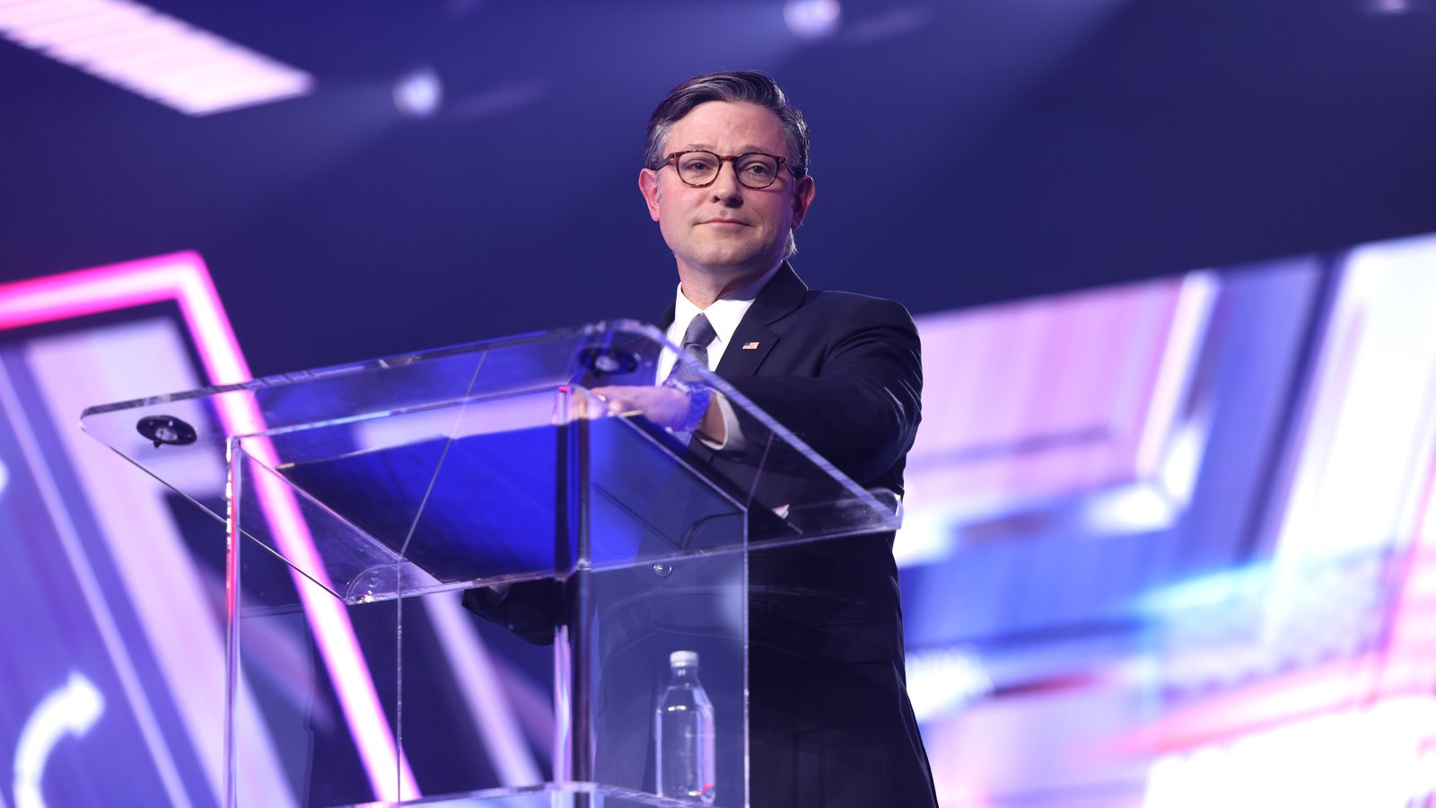 Speaker Mike Johnson — photo by Gage Skidmore